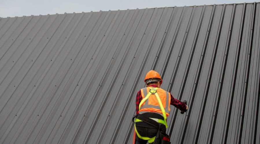Professional metal roof installation services in Reddell, LA